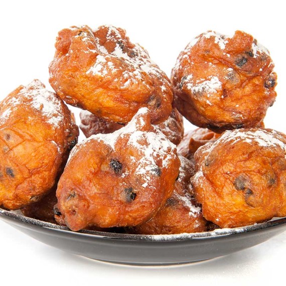 Zak á 10 stuks oliebollen